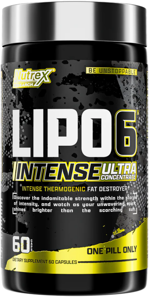 LIPO 6 Black Intense - 60 Cápsulas