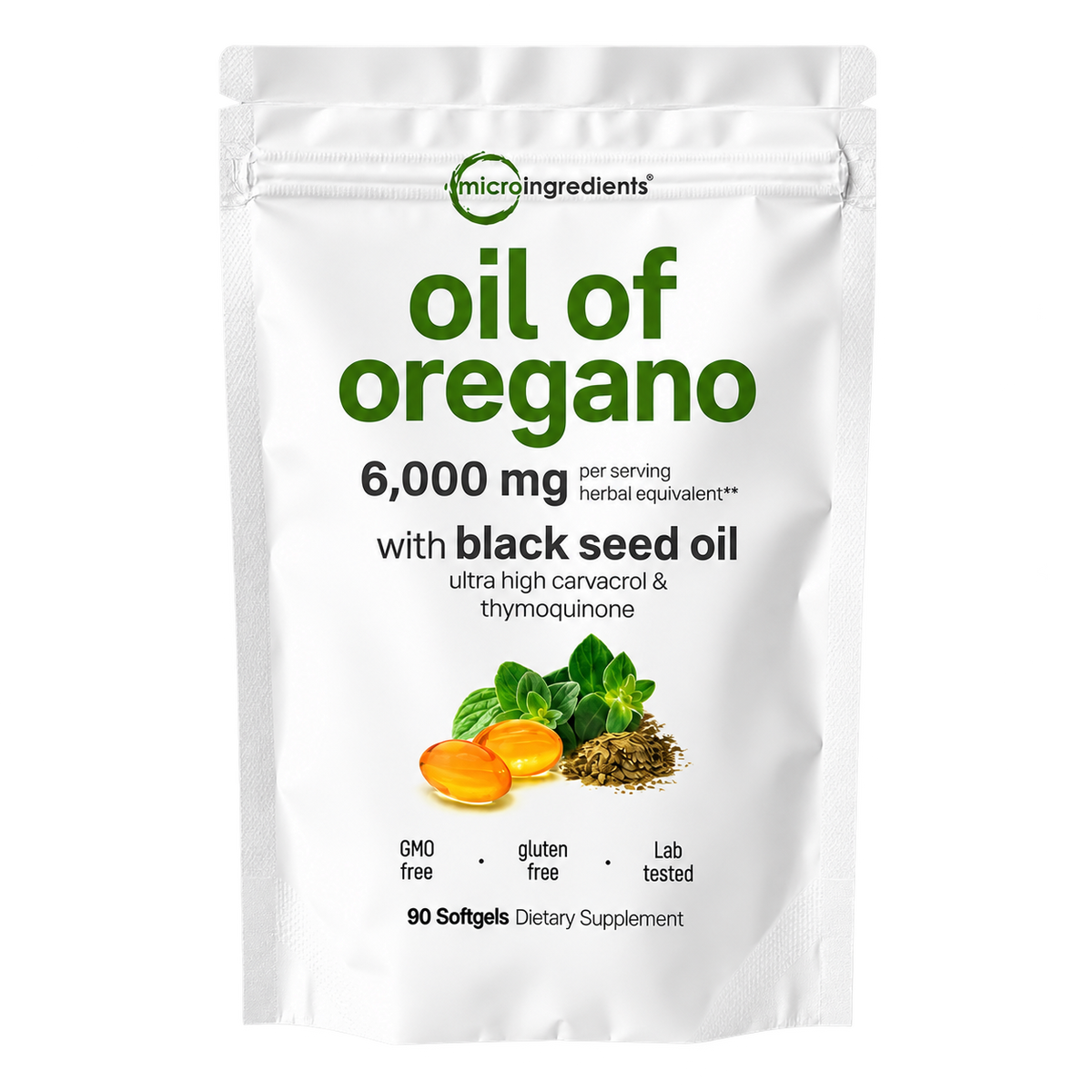 Aceite de Oregano - 90 cápsulas