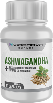 Ashwagandha + Magnesio 1000mg 60 CAPS