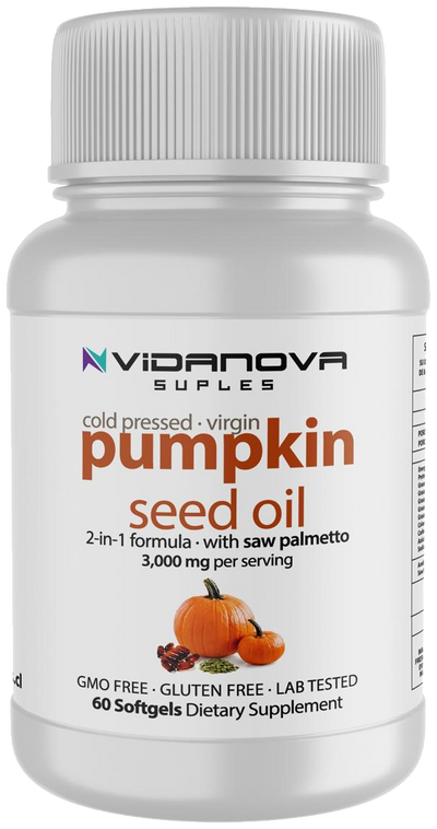 Aceite de Semilla de Calabaza - 60 cápsulas