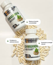 Ashwagandha + Magnesio - 60 cápsulas
