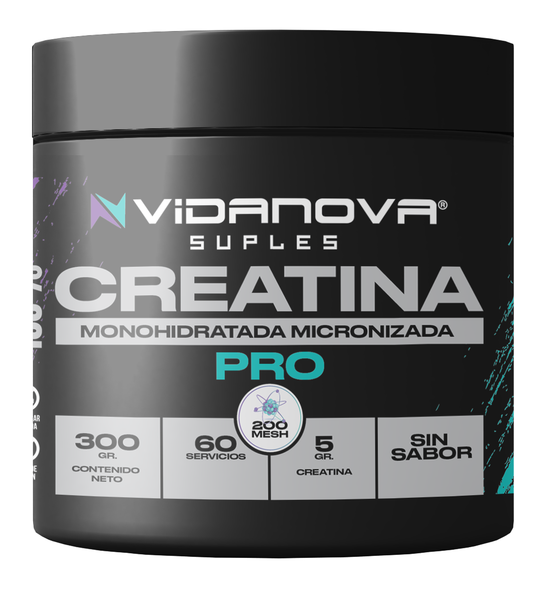 Creatina Monohidratada 300g de 200MESH