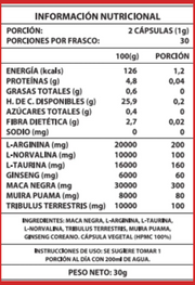TESTO POWER 1000MG 60CAPS