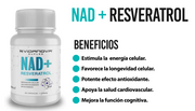 NAD+ RESVERATROL 1000MG 60 CAPS