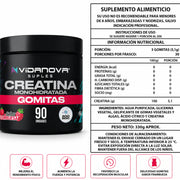 Gomitas de Creatina - 90 unidades