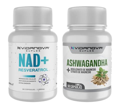 Duo pack NAD + Ashwagandha