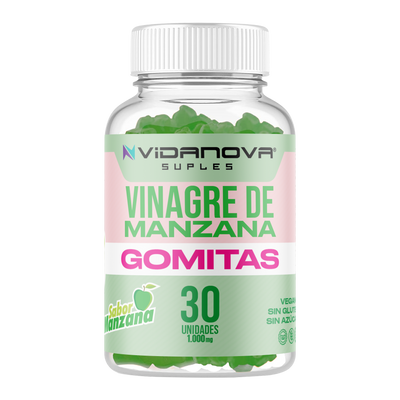 Gomitas de Vinagre de Manzana - 60 unidades