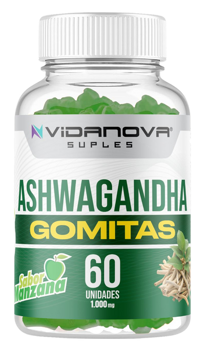 Gomitas de Ashwagandha - 60 unidades