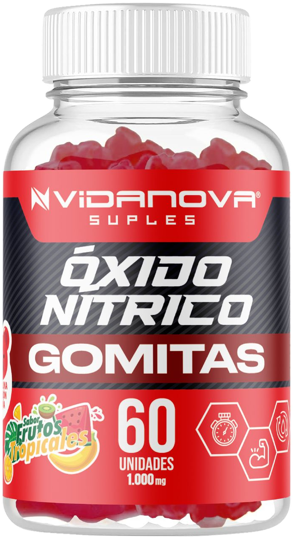 60 GOMITAS OXIDO NITRICO 1000mg