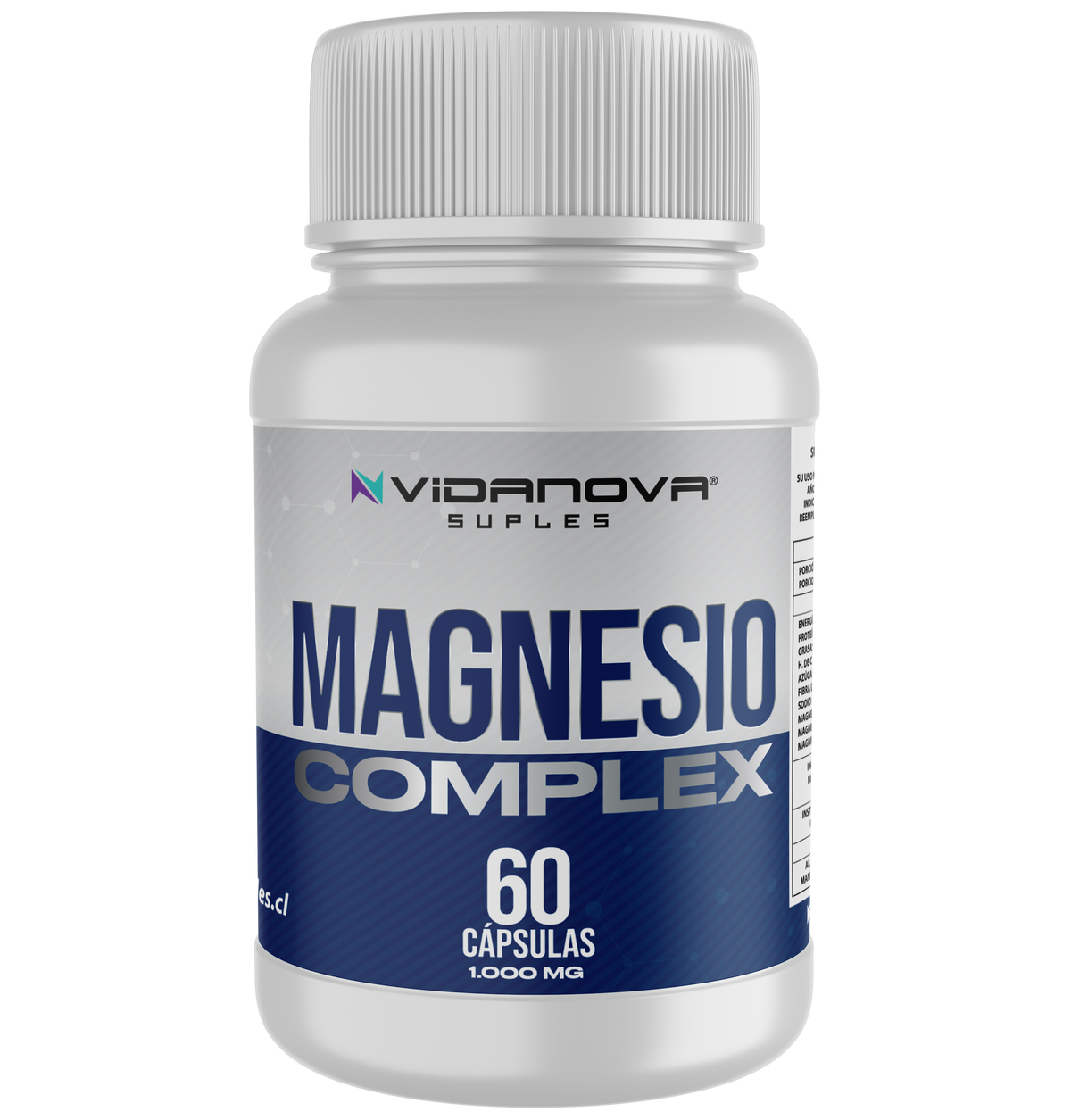 MAGNESIO COMPLEX 1000MG 60CAPS