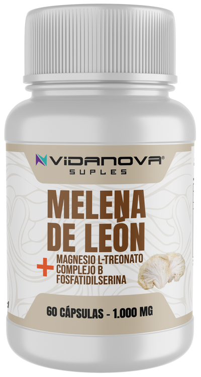 Melena de león fortificada - 60 cápsulas