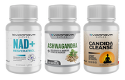 TRIPACK NAD/ASHWAGANDHA/CANDIDA