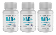 PACK X3 NAD+ RESVERATROL 1000MG 60 CAPS