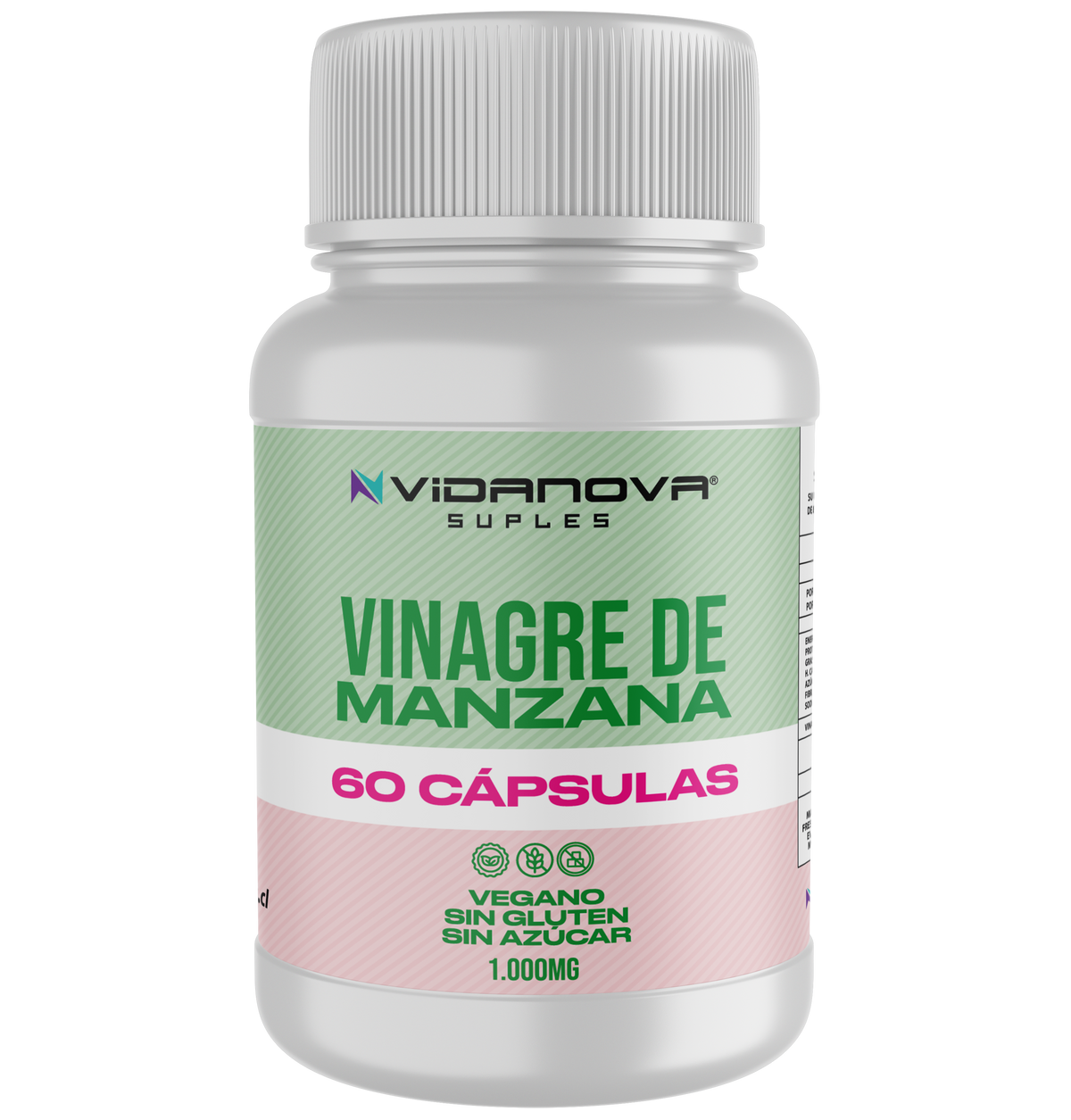 VINAGRE DE MANZANA 60CAPS