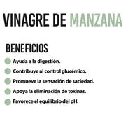 Vinagre de Manzana - 60 cápsulas