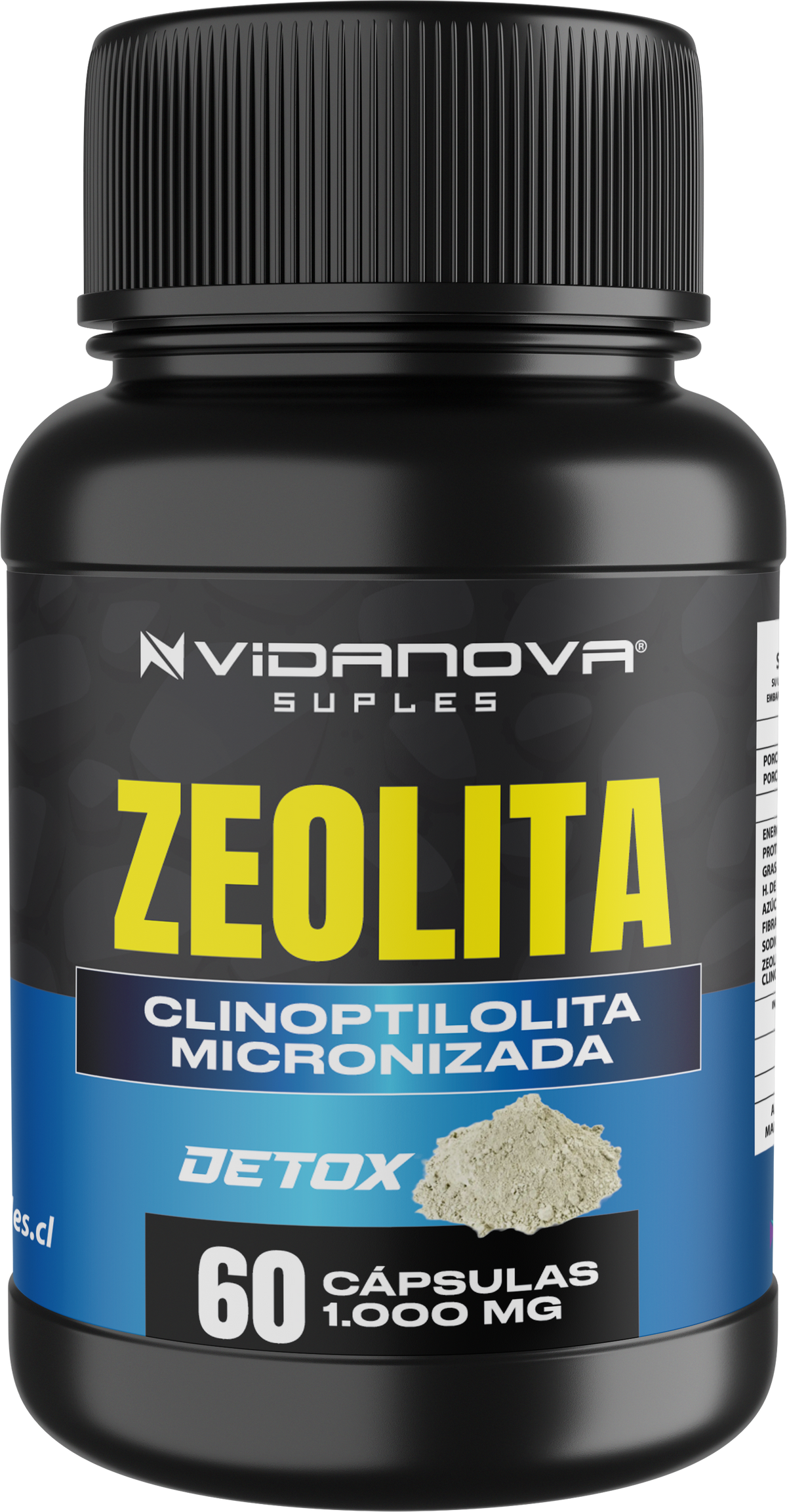 ZEOLITA 1000MG 60CAPS