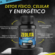 Zeolita - 60 cápsulas