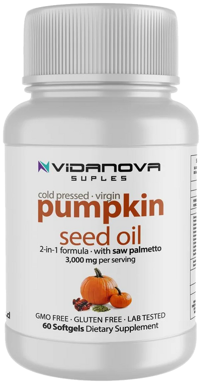 Aceite de Semilla de Calabaza - 60 cápsulas