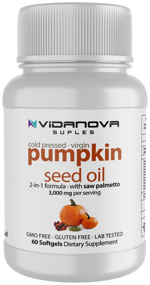 Aceite de Semilla de Calabaza - 60 cápsulas