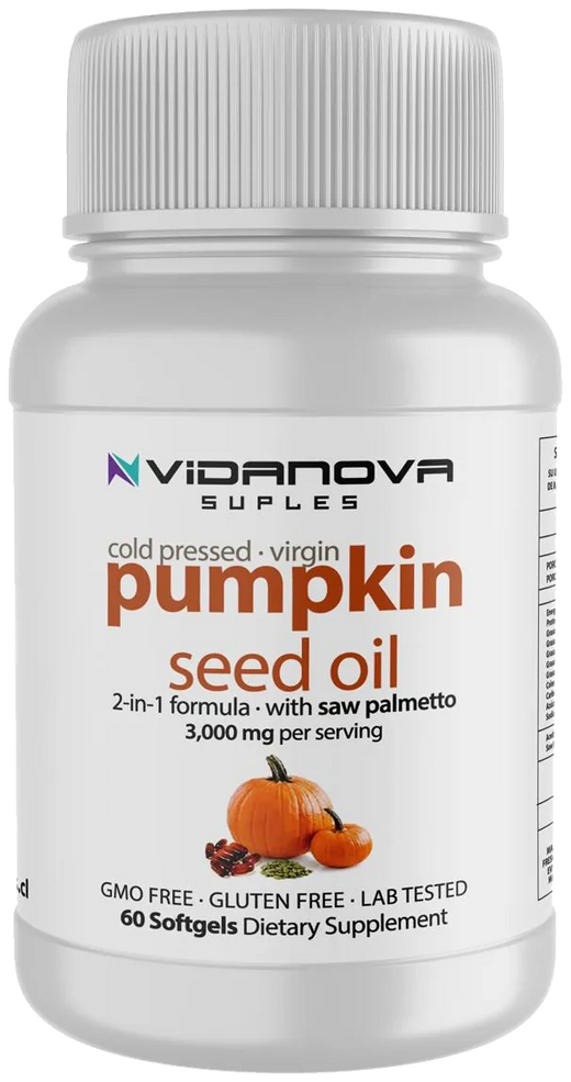 Aceite de Semilla de Calabaza - 60 cápsulas