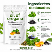 Aceite de Oregano - 90 cápsulas