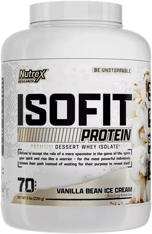 ISOFIT Vainilla Bean Ice Cream - 5 lbs