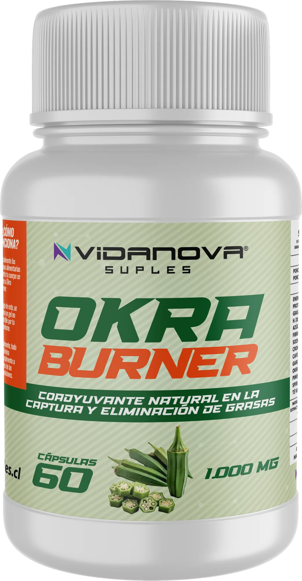 Okra Burner - 60 cápsulas