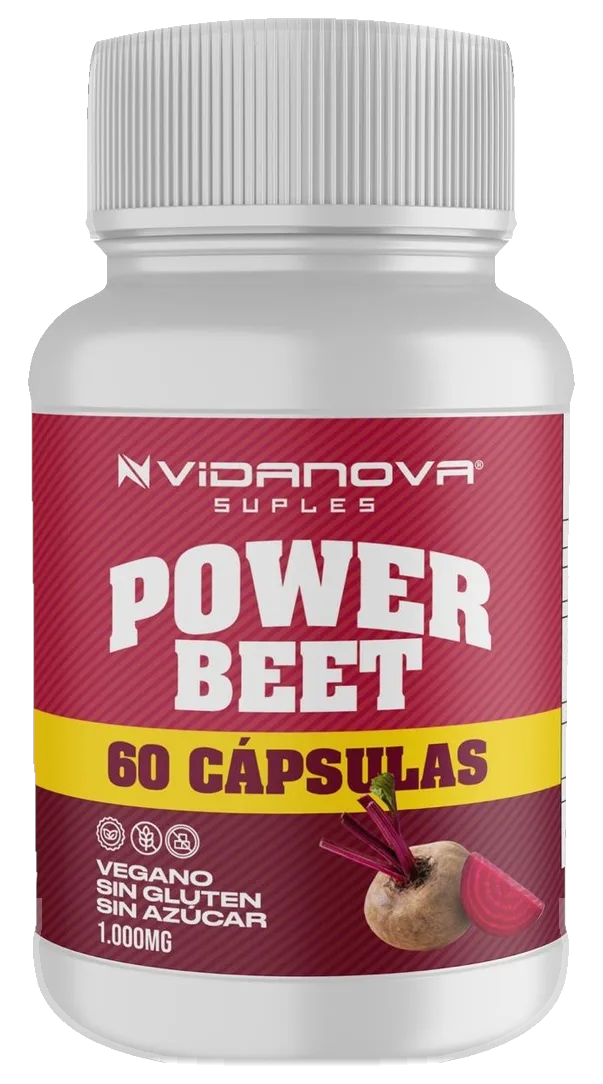 Power Beet Betarraga - 60 cápsulas