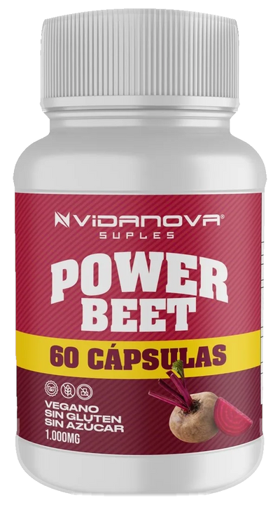 Power Beet Betarraga - 60 cápsulas