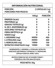 Óxido Nítrico - 60 cápsulas