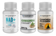 Tripack NAD + Ashwagandha + Candida